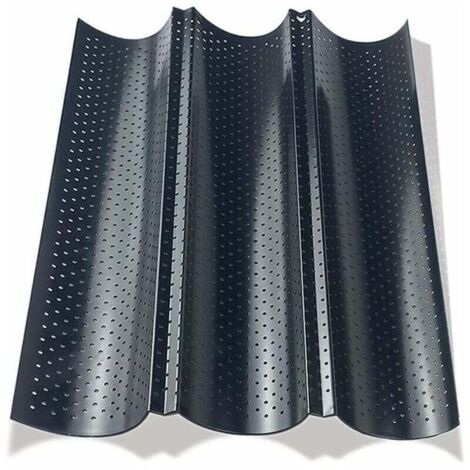 Moules À Pain, Moule Baguette, Moule A Baguette, Moule A Pain, Moule À Pain Français Pour 3 Baguettes Moulle À Baguette Moulle À Pain Perforé Pour La Cuisson Pain Français, Pain De Bâton Moul