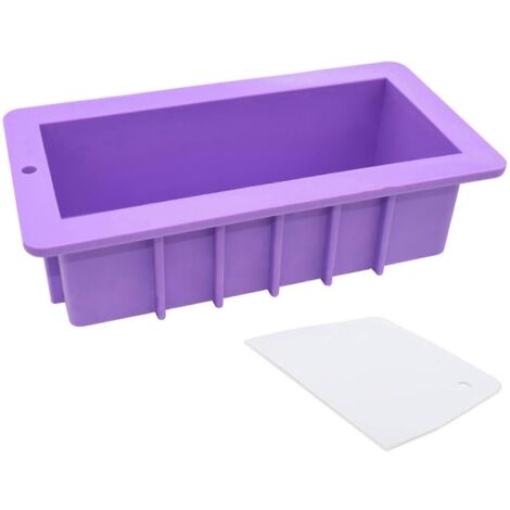 Moules à Pudding en Silicone Rectangulaires pour Savon Artisanal DIY
