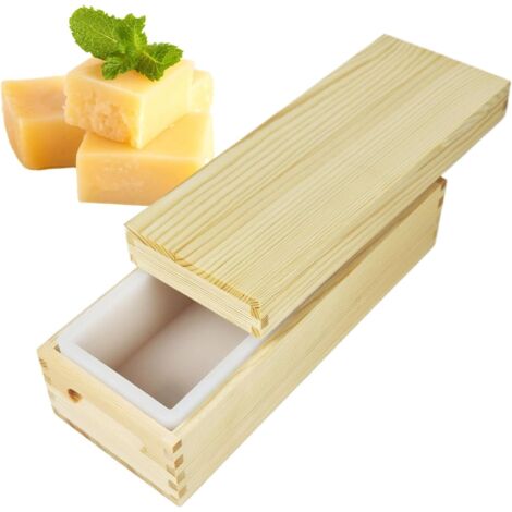 Moules à Savon Artisanal - Moules Rectangulaires En Silicone Avec Boîtier