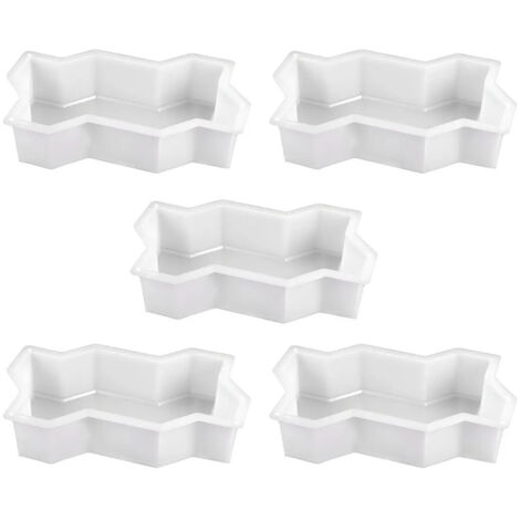 moules en plastique pour dalles de jardin 3 formes diffrentes