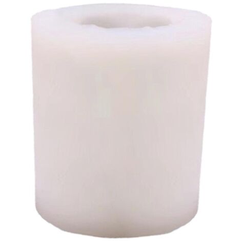 Moules en Silicone pour Bougies Parfumées - Formes Cubes et Cylindres pour Cire et Plâtre