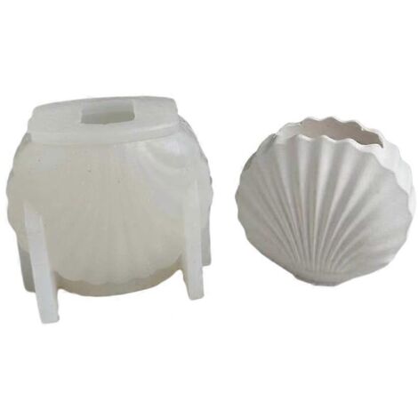 Moules en silicone pour ciment, moule pour pot de fleurs, moule en résine époxy
