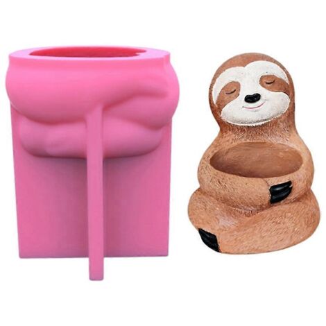 Moules en silicone pour pots de fleurs DIY, moules pour boîtes à bijoux en résine, moules en plâtre et béton