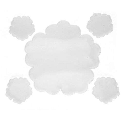 Moules en Silicone pour Sous-verres Résine Décoratifs - Set Créatif Décoration Maison