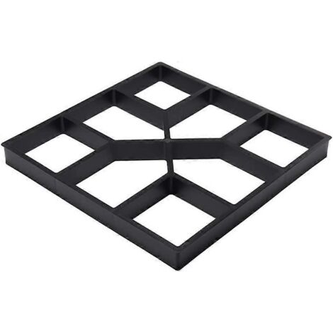 Moules pour revêtements de sol en plastique, moules pour pavés, moules en béton de taille moyenne, dalles de jardin