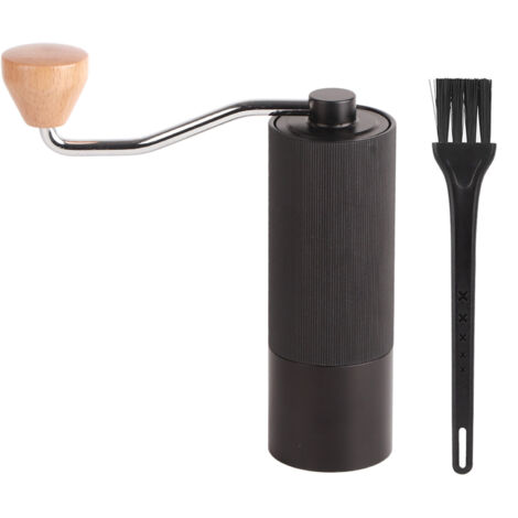 Moulin à café manuel en acier inoxydable, petit et portable pour cuisine - Moulin à grains réglable