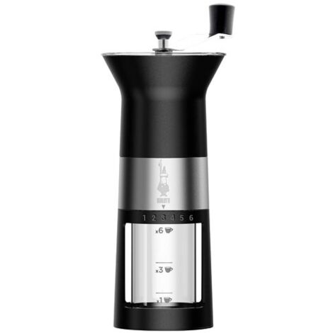 Moulin à café manuel noir/inox - Bialetti - MCPRO001