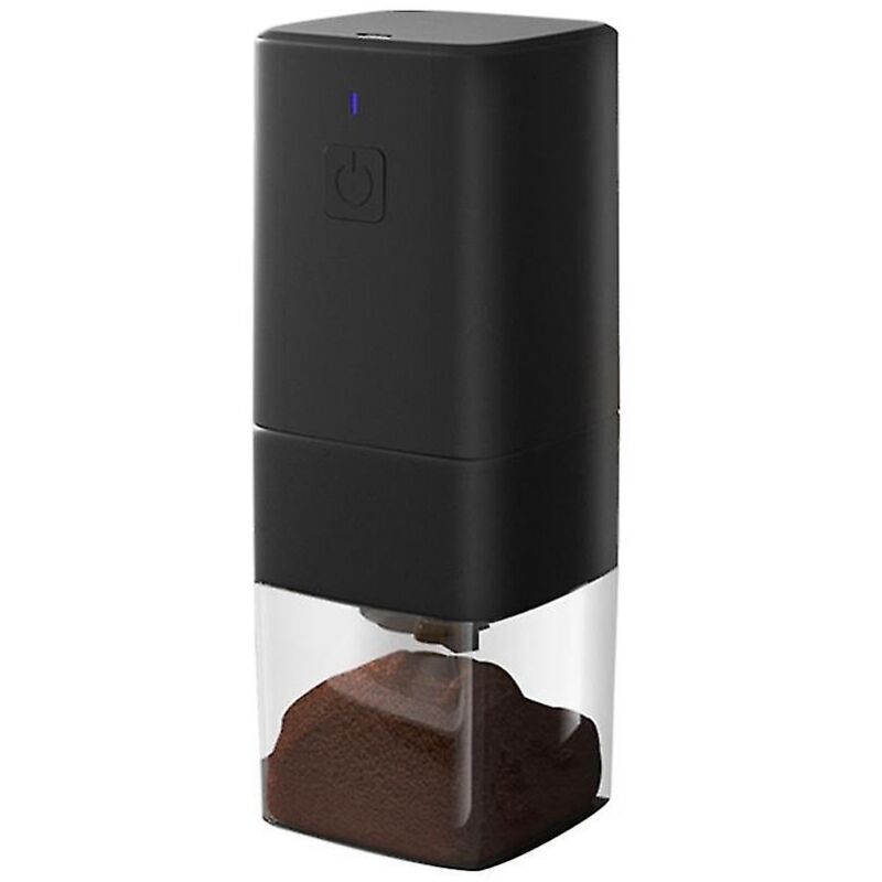 Moulin à café portable amélioré - petit moulin à café électrique 1300 mAh rechargeable pour expresso