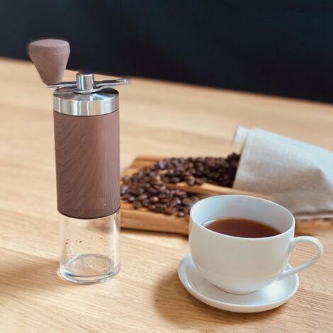 Moulin à café manuel de manivelle de fonte de moulin à café manuel avec les  paramètres