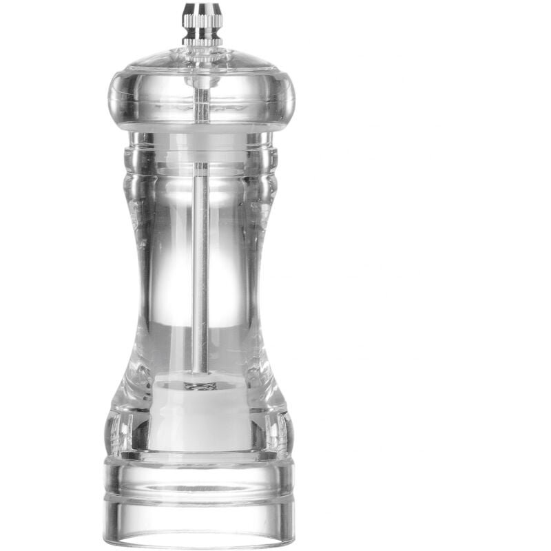Moulin à poivre en acrylique, transparent, dia. 50 x 140 mm - Hendi 469644