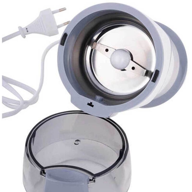 Alpina - Moulin à café électrique 150 w Blanc/Gris