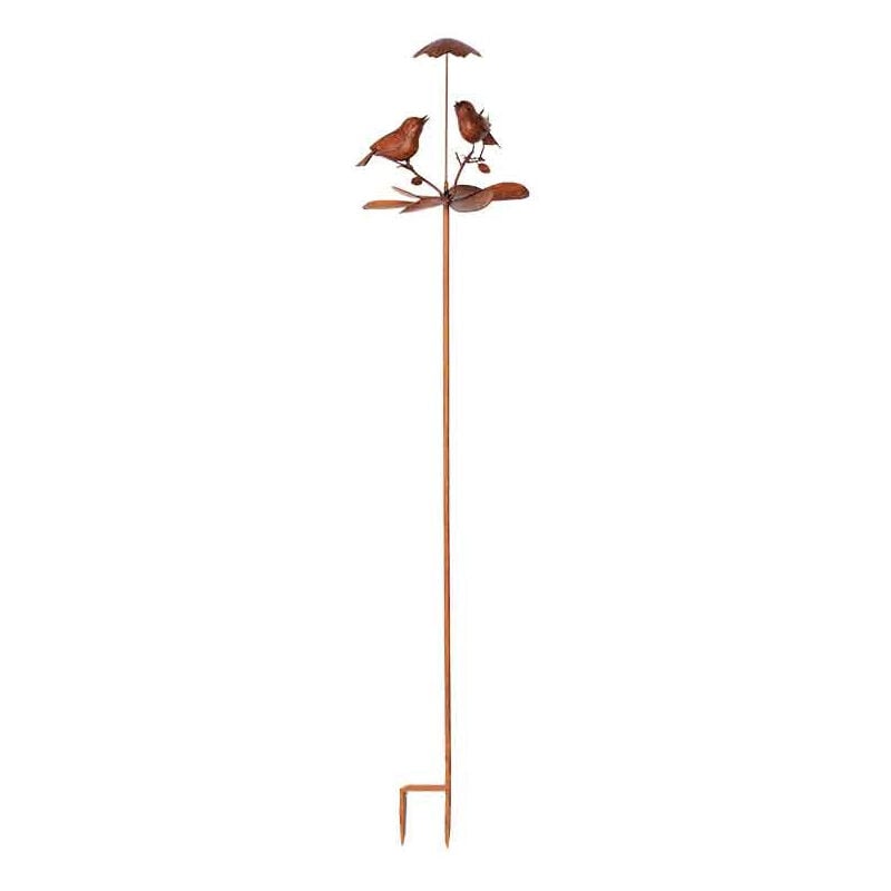 La Grande Prairie - Moulin jardin danse aux oiseaux 33x30x163cm