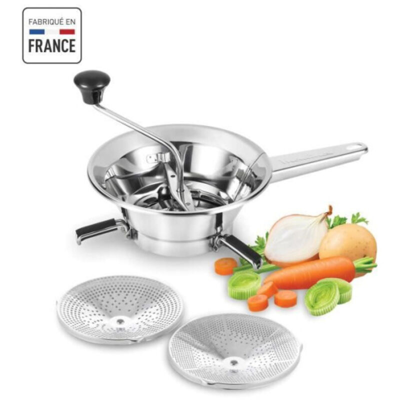 Moulin à Légumes Moulinex A45306 – Inox, Diamètre 24 cm - vue 6