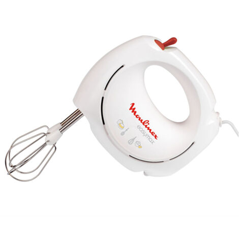 Moulinex ABM1 Batteur à main 200 W Blanc, Rouge
