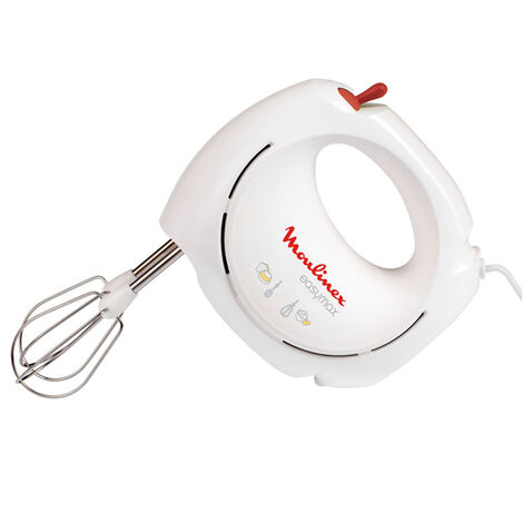 Moulinex ABM1 Batteur à main 200 W Blanc, Rouge