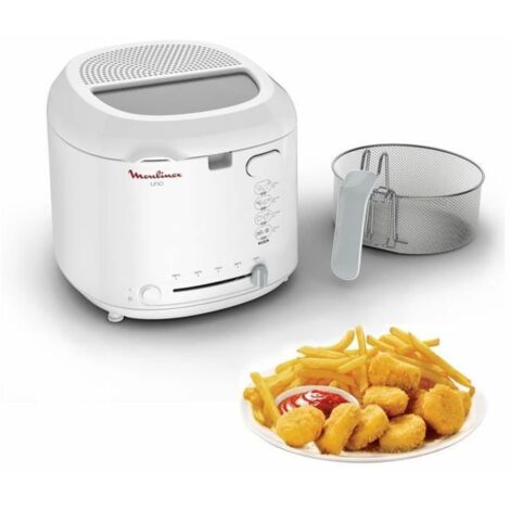 Moulinex AF203 Sencillo Independiente 1600 W Freidora Blanco
