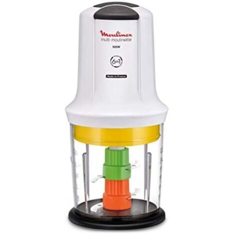 Moulinex AT723110 elektrischer Fleischwolf de 0,5 L 500 W White