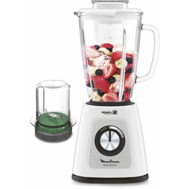 

Batidora De Vaso Lm436110 800w Blanco - Moulinex