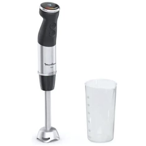 Moulinex DD6718 frullatore Frullatore ad immersione 1000 W Nero, Acciaio inox