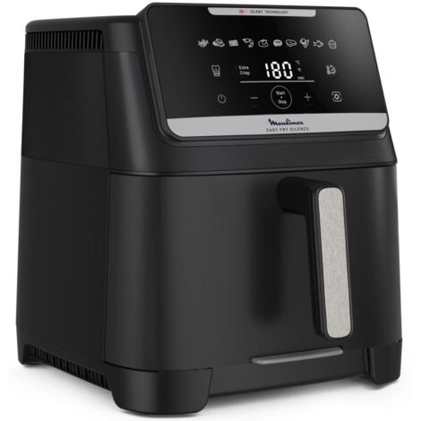 Moulinex Easy Fry Silence Sencillo 7 L Independiente 1800 W Freidora de aire caliente Negro