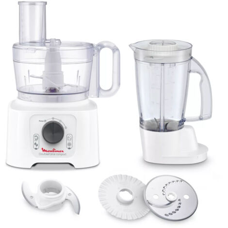 Moulinex FP542111 Double Force Compact bianco 2,2L