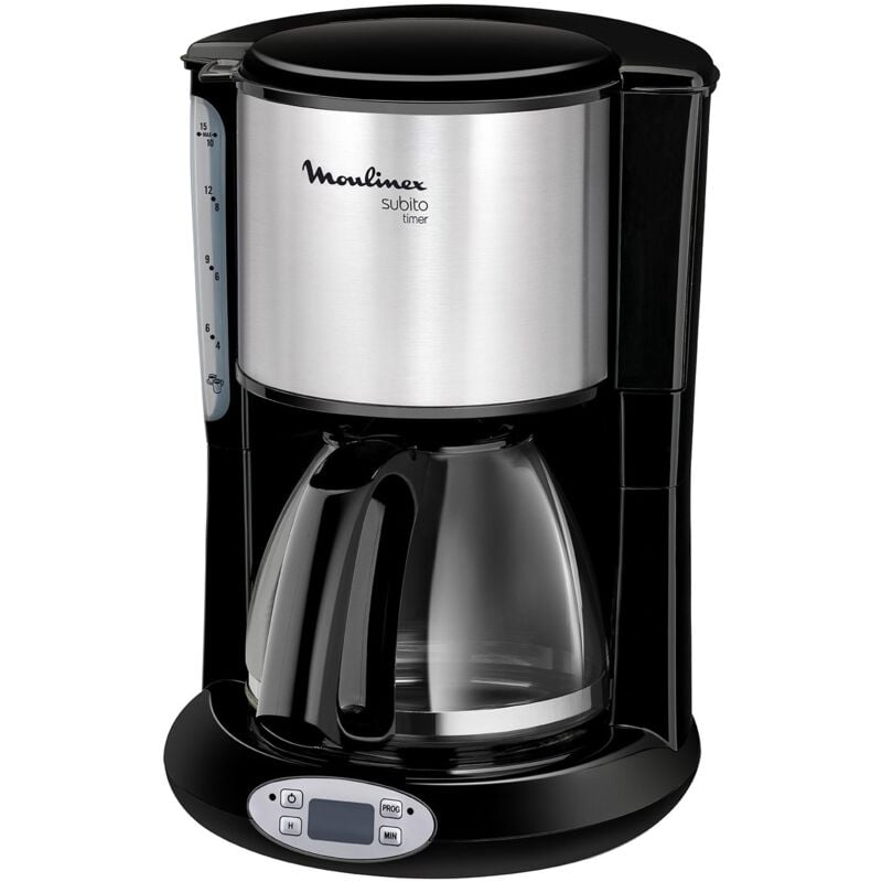 Subito FG362810 caffè programmabile Timer Acciaio Inox/Nero - Moulinex