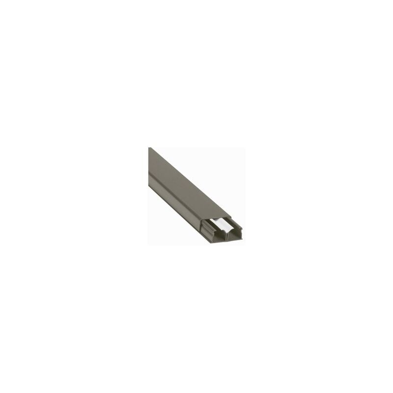 Moulure 40X16 marron avec cloison Legrand 030081