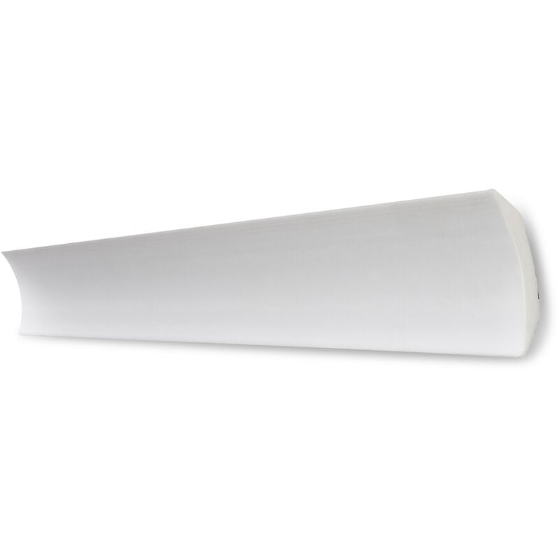 Moulure B9 - polystyrène - blanc - 55 x 55 mm - long. 2 m - 5 pces (=10 m) - Decosa