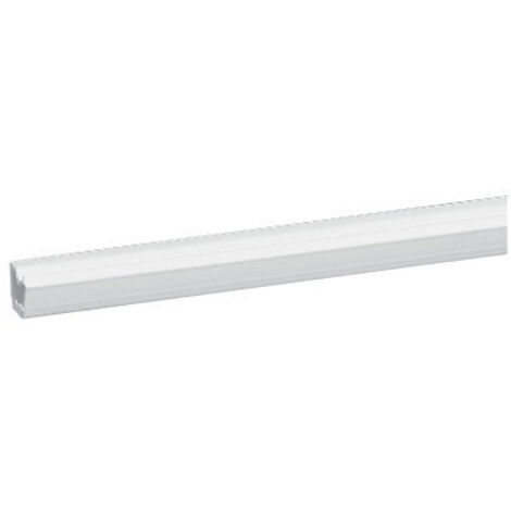Moulure Cache-fils 2,10 m  blanc à fixer 10 x 10mm - LEGRAND