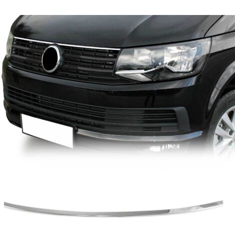 Moulure de Grille de Calandre Compatible avec VW T6 Multivan Caravelle 15-22, Garniture Baguette de Calandre en Acier Inoxydable Argent