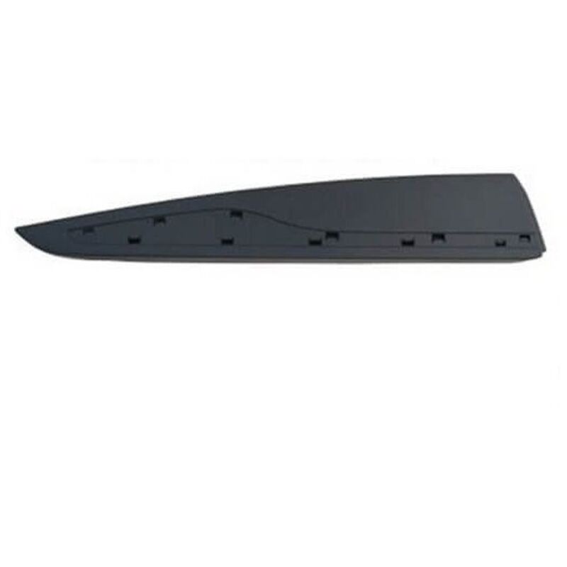 Moulure de porte arrière droite noire avec trous pour moulure