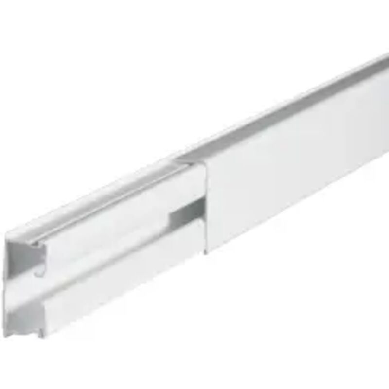 Moulure DLPlus 32x16mm 1 compartiment blanc au mètre (030804)