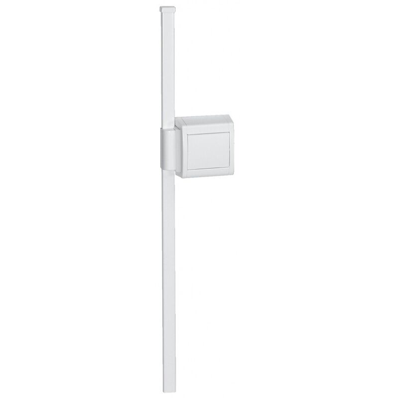 Moulure DLPlus 32x12,5mm 2 compartiments blanc au mètre (030014)