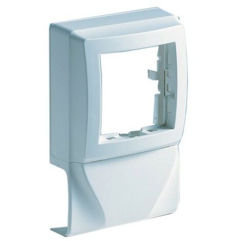 Moulure électrique pour cadre Iboco – Lot de 2 – Dimensions 32 x 12,5 mm – Finition esthétique pour installations électriques