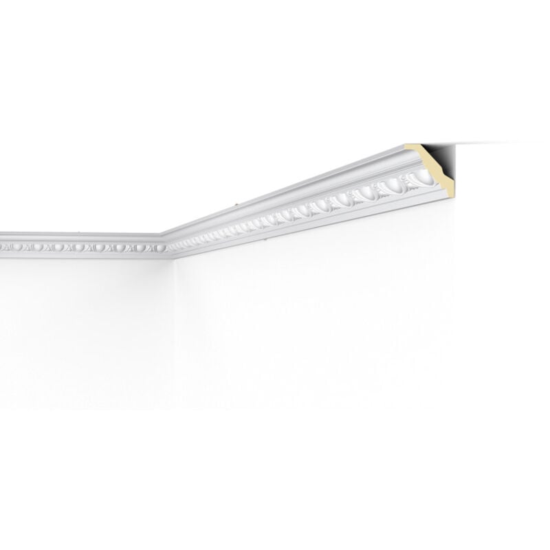 F3 DECOFLAIR Moulure de plafond Polyuréthane 55 x 55 x 2000 - 1 pièce