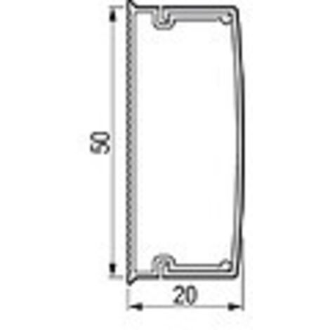 Moulure blanche 32 x 12 mm sans cloison – Longueur 2100 mm – PVC pour cheminement câbles – Indice IK07 – Installation facile – Planet Wattohm