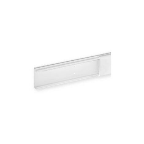 Moulure Optima TM 32x12,5 1 compartiment blanche IBOCCO B08802