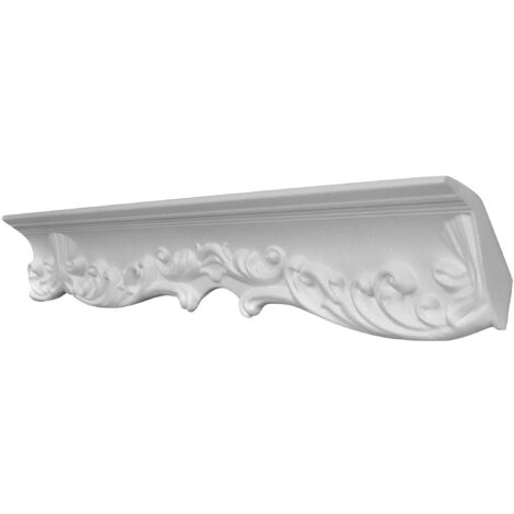 Moulure pour ruban LED G40, 55x85mm, polystyrène, 2 m