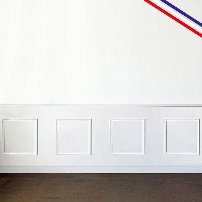 Moulures pour Kit de Soubassement prêt à peindre FLORINE A en Pin Massif des Landes 100% PEFC - 99DECO - Largeur 4 mètres