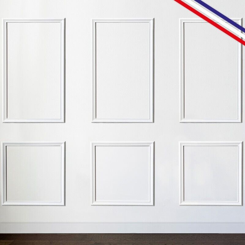 99déco - Moulures pour Kit Mural prêt à peindre apolline a en Pin Massif des Landes 100% pefc - 99DECO - Largeur 3 mètres