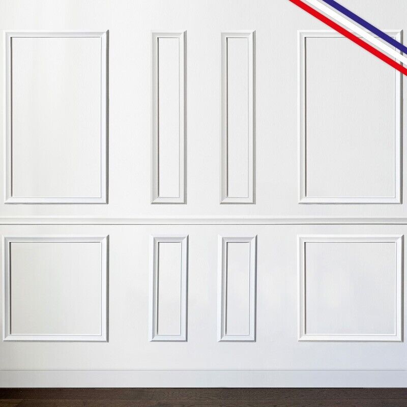 Moulures pour Kit Mural prêt à peindre apolline d en Pin Massif des Landes 100% pefc - 99DECO - Largeur 3 mètres