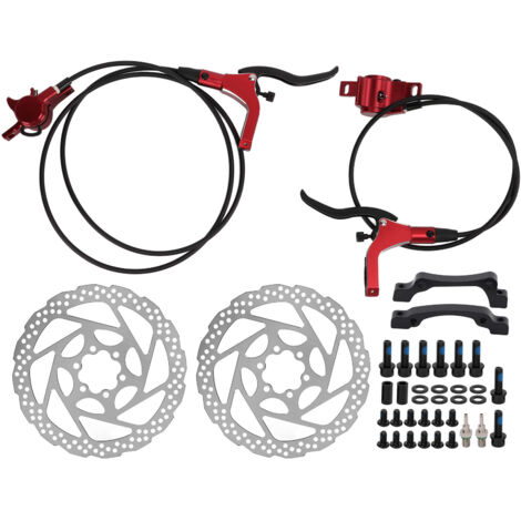 Mountainbike-Scheibenbremsen-Set – Schnell kühlende und geräuscharme Aluminiumlegierungsscheibe
