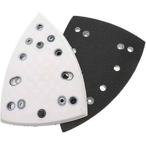 TIGREZY Mouse Sander Sandpaper, Sanding Disc Backing Pads, Dust-Free Sanding Pad Replacement Backup Plate for Festool DTS 400 REQ Detail Sander, Orbital Sander -148X98mm