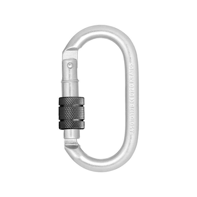 Mousqueton à verrouillage à vis - Keylock - Acier - ouverture 15 mm - FA5010117B