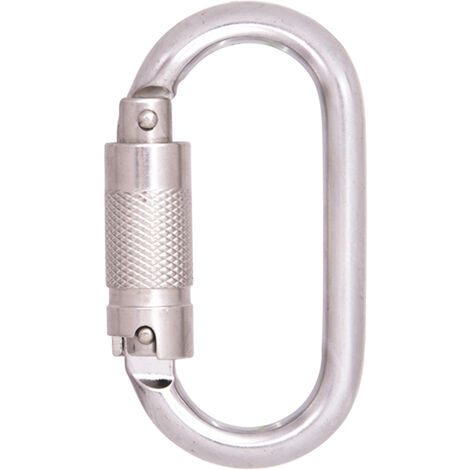 Mousqueton à verrouillage automatique triple action - Inox - 16,5 mm - FA5030516