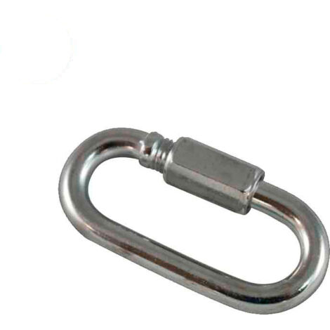 Mousqueton à Vis Zinc 7mm