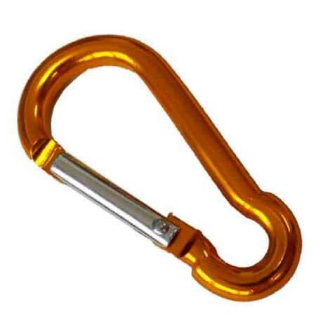 Mousqueton alu 5cmxø5mm couleurs assortis