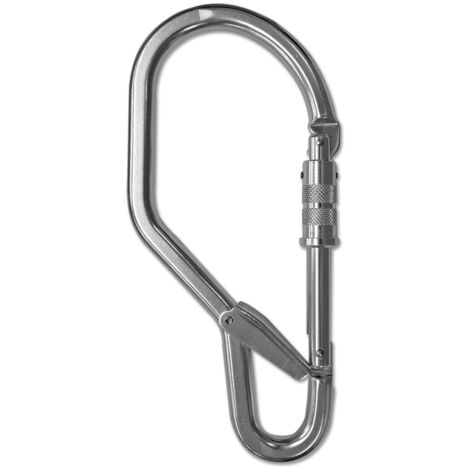 Mousqueton alu grande ouverture