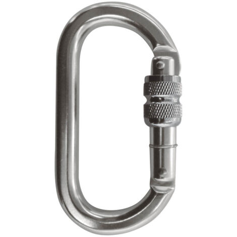 Mousqueton aluminium manuel à vis