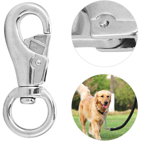 Mousqueton de plongée en acier inoxydable 304 de 99mm pour laisse de chien